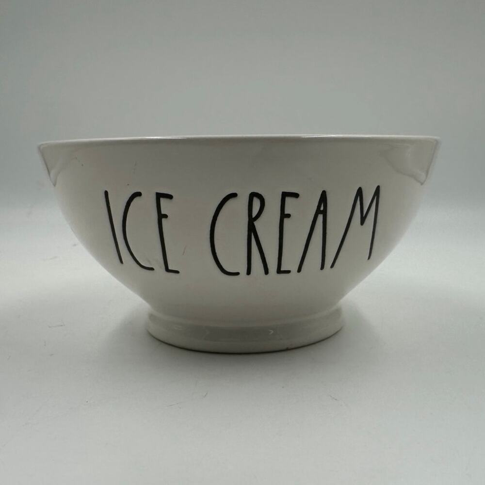 Rae Dunn ICE CREAM Bowl Artisan Collection Magenta